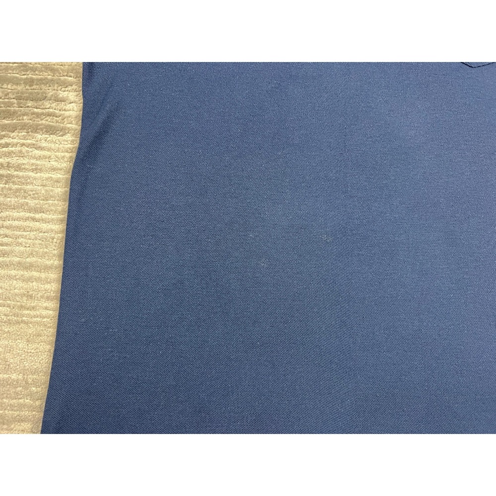 Chesterfield Polo Shirt Men 2XL Navy Blue Short Sleeve Pocket Pique Casual Solid - Picture 2 of 9